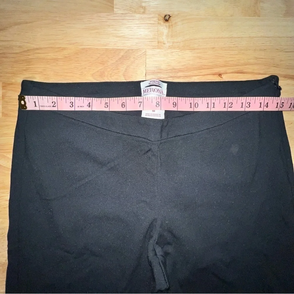 Merona Women’s Black Stretch Pants Size 10 – Sleek and Versatile